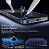 BUFF LABS 5D Privacy EasyFit 2 Adet Kolay Uygulama Aparatlı Ekran Koruyucu Temperli Hayalet Ekran Cam (iPhone 17 Pro Max / iPhone16 Pro Max)