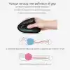 Coverzone Ergonomik Dikey Kablosuz Mouse, 2.4 GHz USB Alıcı ve Bluetooth Bağlantılı, Type-C Şarjlı, 6 Tuşlu, Ayarlanabilir DPI, Windows Mac Linux Uyumlu | 7043 Siyah
