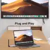 Coverzone Kablosuz HDMI Verici ve Alıcı Kiti - Uydudan Projeksiyona | 150 Metre Menzil | 1080P 60Hz Notebookdan TVye Görüntü Aktarımı | HD-TX-RX | Tak-Çalıştır | Çoklu Cihaz Desteği - G146 HDMI