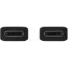 Samsung USB Type-C - USB Type-C Kablo 100 w (Ep-DN975), Siyah
