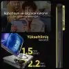Minesk iPhone 17 için SUPER-CRYSTAL Magsafe ile Uyumlu Kılıf Arkası Kristal Berraklığında Cam Görünüm Kenarları Darbe Emici Silikon Hybrid Kılıf (Siyah, 17)