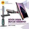 North Bayou NB F7 Ergonomic RGB Aydınlatmalı 32-60 inch Büyük Ekranlar İçin Profesyonel 2026 Versiyon Monitör Standı (32-60 Inch)