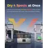 Creality SpacePi X4 Filament Kurutucu, 4 Makara, 85°C Maksimum Sıcaklık, Çift Isıtma Odası, Aktif Nem Alma