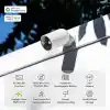 Tapo C460 | 4K 8MP Bataryalı Dış Mekan Güvenlik Kamerası | 10000 mAh | Starlight Renkli Gece Görüşü | AI İnsan/Evcil Hayvan/Araç Algılama |IP66| Wi-Fi | microSD & Bulut | Güneş Paneli Desteği