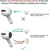 [3 Çift] Yedek Kulaklık Uçları - AirPods Pro 1. ve 2. Nesil İle Uyumlu, Gürültü Azaltma Delikli, AirPods Pro İçin Silikon Kulaklık Uçları, Taşınabilir Saklama Kutusu ve Şarj Kasesine Uygun (S/M/L)