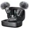 Hollyland LARK A1 Kablosuz Mini Mikrofon, iPhone 15/16 ve Android için, 48 kHz/24 bit, 3 Seviyeli Akıllı Gürültü Engelleyici, YouTube, Podcast, Vlog için Mikrofon (Siyah, 2TX + USB-C RX + Şarj Kılıfı)