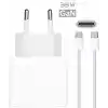 Bydiz Apple iPhone 35W USB-C 15/16/17/18/pro/max/Plus Güç Adaptörü Set GaN Tech Type-C Hızlı Şarj Cihazı Tüm Type-C Cihazlara Uyumlu