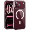 URUCHI Manyetik Şeffaf Kılıf, iPhone 18 Pro Max / 17 Pro Max ile Uyumlu, Sararmaz Tam Sert Mika (Kenarları Dahil), Ultra İnce, Darbeye Dayanıklı Kristal Kapak