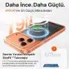 URUCHI Manyetik Şeffaf Kılıf, iPhone 18 Pro Max / 17 Pro Max ile Uyumlu, Sararmaz Tam Sert Mika (Kenarları Dahil), Ultra İnce, Darbeye Dayanıklı Kristal Kapak