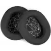 steelseries arctis 1 3 5 7 9x ile uyumlu Pro kulaklık süngeri(Siyah - Beyaz Kumaş)