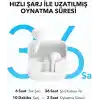 Soundcore by Anker K20i Kulak İçi Bluetooth Kulaklık, 36 Saat Çalma Süresi, Hızlı Şarj, Net Ses, Konforlu Uyum, ENC 2-Mikrofon ile Net Çağrılar, Özelleştirilebilir EQ, IPX5, Bluetooth 5.3, Beyaz