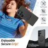 Rongep [Mag-Forge] Samsung Galaxy S26 Ultra için Kılıf 360° Dönebilen Standlı [MagSafe ile Uyumlu] S26 Ultra Koruyucu Güçlü Manyetikli PC+TPU Darbelere Dayanıklı Samsung S26 Ultra Kılıf (Siyah)