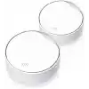 TP-Link Deco X50-PoE 2-pack, AX3000 Mbps, PoE Destekli, Dual-Band, 2,5Gbps Ethernet Portu, 150 Cihaza Kadar Bağlantı, 420 m² ye Kadar Kapsama, Mobil Uygulama ile Kolay Kurulum, Wi-Fi 6 Mesh Sistemi