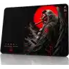 Baskılı Dijital Tasarımlı Oyuncu Mouse Pad, Kaymaz Taban, Dikişli Gaming Mouse Pad Tengu 50x40 Cm