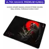 Baskılı Dijital Tasarımlı Oyuncu Mouse Pad, Kaymaz Taban, Dikişli Gaming Mouse Pad Tengu 50x40 Cm