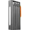 URUCHI 22.5W PD 3.0 Kablolu Powerbank, Gerçek 20.000 mAh Taşınabilir Şarj Cihazı, Dahili Type-C, Lightning ve Micro USB Kablolu, LED Ekranlı, Hızlı Şarj, iPhone 16/15 ve Android Uyumlu, Siyah