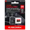 SANDISK yeni versiyon Extreme PRO microSDXC 256 GB, UHS-I kartı + SD adaptörü (250 MB/snye kadar okuma, 170 MB/snye kadar yazma, 5K, 3K, 4K UHD, C10, V30, U3, A2)