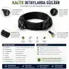 3x2.5mm TTR Topraklı Siyah Kauçuk Seyyar Uzatma Kablosu (10 METRE)