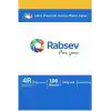 Rabsev Ultra Premium Parlak Fotoğraf Kağıdı, 4R 10x15cm, 200g/m2, Hızlı Kuruyan, 100 Yaprak