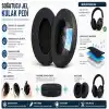 HyperX Cloud 3,2,1, Cloud Alpha, Flight, Stinger, Core Uyumlu Soğutucu Jel Kulaklık Pedi | Memory Foam, Serin Kumaş, Gürültü Yalıtımlı Yedek Kulaklık Yastığı (1 Çift)