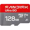 Sandısk Ultra Go Microsd Uhs I Card 128 Gb, Up To190mb/s,