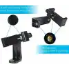 Coverzone Telefon Tripod Tutucu Başlık + Tripod 90° Yönlendirme Aparatı 360 Derece Dönebilen Başlık Tüm Tripodlara Uyumlu Metal Mafsal Aparatı P231 (P231 telefon tutucu + Mafsal)