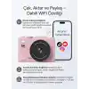 5K Dijital Kamera, Fotoğrafçılığa Yeni Başlayanlar İçin Auto Focus Fotoğraf Makinesi, 3 İnç Katlanabilir IPS Ekran, Çocuklar ve Öğrenciler İçin Hediye Kamera, Hafıza Kartı Hediye (Pembe)