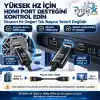 PrimeX PX-FBRHD10 HDMI 2.1 Aktif Fiber Optik Kablo 10 Metre, 8K 60Hz 4K 120Hz 1080p 240Hz, 48Gbps eARC Dynamic HDR VRR ALLM Destekli, SOURCE-DISPLAY Yönlü AOC HDMI Kablosu