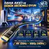 PrimeX PX-FBRHD10 HDMI 2.1 Aktif Fiber Optik Kablo 10 Metre, 8K 60Hz 4K 120Hz 1080p 240Hz, 48Gbps eARC Dynamic HDR VRR ALLM Destekli, SOURCE-DISPLAY Yönlü AOC HDMI Kablosu