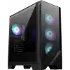MSI MAG FORGE 320R AIRFLOW Temperli Cam 4x120mm ARGB Fan ATX Gaming Bilgisayar Kasası