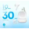 Anker Soundcore P20i Kulak İçi Bluetooth Kulaklık, 10 mm Sürücüler, Ayarlanabilir EQ, 30 Saat Çalma Süresi, IPX5 Su Geçirmez, Yapay Zekalı 2 Mikrofon, Beyaz - A3949