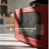 Mikado MN-101 Pikap Usb+RCA+Bluetooth Destekli Müzik Kutusu, Kırmızı