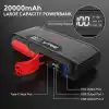 UTRAI Jstar 3 20000mAh 1600A Jump Starter LCD Ekranlı Taşınabilir Akü Takviye Cihazı ( Çanta + Powerbank + Led Lamba)