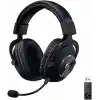 Logitech G PRO X 2 LIGHTSPEED Kablosuz Oyuncu Kulaklığı, Çıkarılabilir Boom Mikrofon, 50 mm Grafen Sürücüler, DTS:X Headphone 2.0, 7.1 Surround, Bluetooth/USB/3.5 mm Aux, PC, PS5, PS4, Switch, Siyah