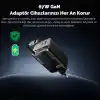67w GaN Hızlı Şarj Adaptörü, Şarj Cihazı, 1x Type-C Girişi, 1x Usb Girişi, Dijital Gösterge, Güçlü Performans, Şarj Başlığı, Aşırı gerilim, kısa devre, ısınma ve akım koruması