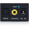 Alfais 5057 Dijital To Analog Optik Ses Tos Çevirici Dönüştürücü Adaptör, 3.5mm