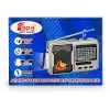 FP-1781BT Mini Cep Radyosu Bluetooth Hoparlör FM Radyo LED Işıklı Şarjlı USB Micro SD MP3 Desteği AUX Kulaklık Çıkışı