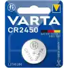 Varta Lityum pil CR 2450, 560 mAh, 3 V, tekli blister