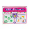 Eğlenceli Çark Puzzle Renkler ve Şekiller 1 Adet
