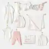 Hastane Çıkış Seti Ekru 10lu Paket