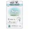 Premium Uzun Ped 36 Adet Bio Natural