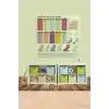 Eğlenceli Eğitim İçin Statik Yapışkan Renkli 100 x 100 cm Çarpım Tablosu