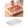 Pratik Kullanım için Ergonomik 30lu Yumurta Saklama Kabı
