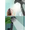 Ergonomik Siyah Yüksek Basınçlı Duş Başlığı