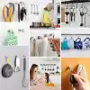 Ergonomik Çok Amaçlı Güçlü Mıknatıs Askı Seti 2li