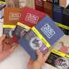 Şık Tasarım Kitap Görünümlü Anahtarlı Metal Gizli Kasa