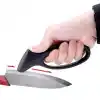 Ergonomik Tasarımlı Paslanmaz Çelik Manuel Bıçak Bileme Aleti