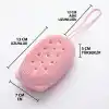 Ergonomik Peeling Etkili Silikon Banyo Lifi ve Duş Kesesi