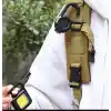 Anahtarlık Karabina Kancalı Çelik Halat 1 Adet