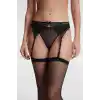 Dantelli Jartiyer String ve Çorap 3lü Takım - TCX28221